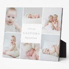 We Love You Grandma Photo Collage