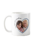 We Love You Grandma Photo Heart