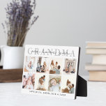 We Love You, Grandma Plaque<br><div class="desc">Give this personalized photo plaque as a wonderful gift!</div>