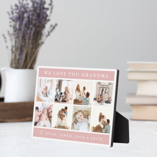 We Love You Grandma Plaque (Creator Uploaded)