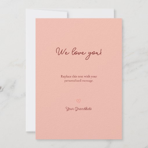 CustomGiftsNow Cornice In Legno Con Incisione 'We Love You Grandma' – Portafoto 10x15 Cm Per Nonna