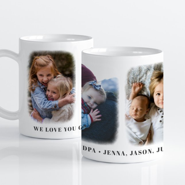 We Love You Grandpa Personalized Custom Mug (Creator Uploaded)