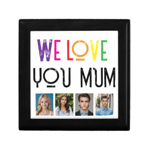 We Love You Jewelry Box – Custom Photos & Text 