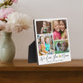 We Love You Mimi  | Grandkids 4 Photo Collage Plaque