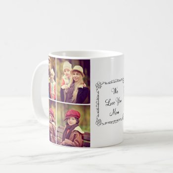We Love You Mom  A Personalized Mother's Day Coffee Mug by AZ_DESIGN at Zazzle