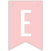We Love You Mom Blush Pink Mothers Day Bunting Flags (Second Flag)