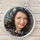 We Love You Mom Modern Classic Photo Keychain<br><div class="desc">This simple and classic design is composed of sans serif and playful cursive typography and add a custom photo. Change "Mom" to mother,  mama,   mum etc.</div>