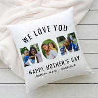 We Love You Mom Photo Letter Mothers Day