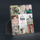 We Love You Nana' Photo Collage Gift Plaque<br><div class="desc">Create your very own unique gift for Grandma with this adorable photo collage display plaque. Showcase 8 of your favorite square photos and personalize it with the sweet message 'We Love You Nana, ' a charming heart, and all the grandchildren's names. This memorable keepsake is perfect for making Grandma feel...</div>