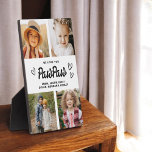 We Love You PawPaw Grandpa Photo Collage Plaque<br><div class="desc">The PawPaw We Love You Heart Modern Photo Collage Plaque is a touching and personalized gift that showcases your love for your grandfather. This beautifully designed plaque features a heart-shaped photo collage, allowing you to add your favorite family pictures in a modern and stylish layout. The heartfelt "We Love You,...</div>