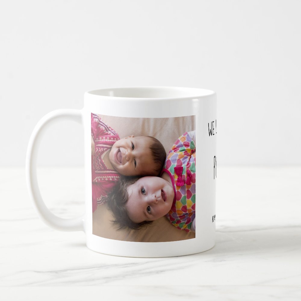 Discover We Love You Poppa 2 Photo Collage Grandpa Custom Coffee Mug