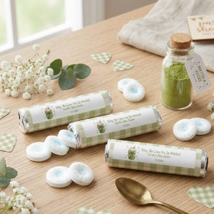 We Love You So Matcha Mint Gingham Love