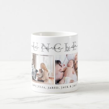 We Love You  Uncle Coffee Mug by TrendItCo at Zazzle