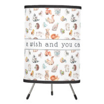 We Made a Wish | Cute Baby Woodland Animals Tripod Lamp