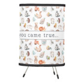 We Made a Wish | Cute Baby Woodland Animals Tripod Lamp (Right)