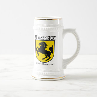 We Make History Beer Stein
