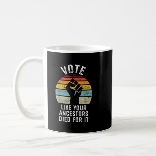 We March Yall Mad Black Lives Matter Graphic  Coffee Mug