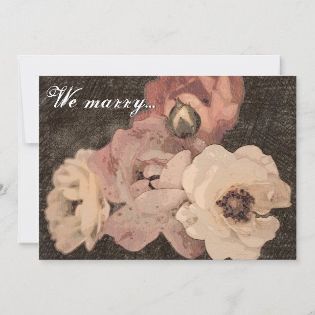 We marry... (Front)