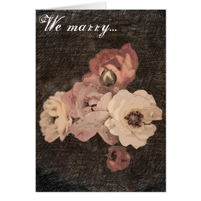 We marry... cards (Front)