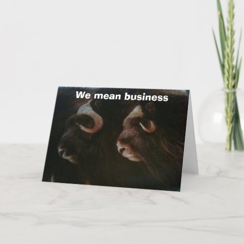 WE MEAN BUSINESS_GROUP BIRTHDAY CARD