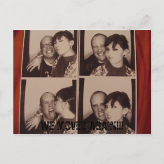 WE MOVED AGAIN!!! ANNOUNCEMENT POSTCARD