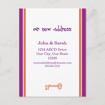 We Moved! Announcement Postcard by simplysostylish at Zazzle