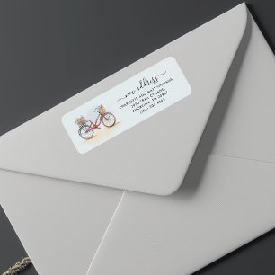 We Moved Boho Moving Announcement Return Address Label