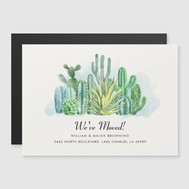 We Moved Change of Address Moving Announcement (Front/Back)