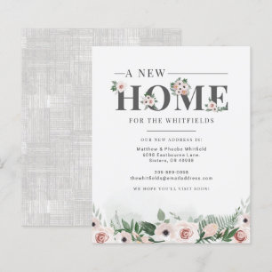 We Moved Change of Address Moving Announcement