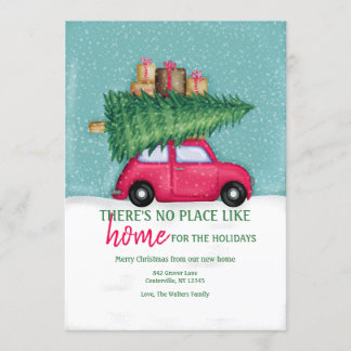 We Moved Christmas Card