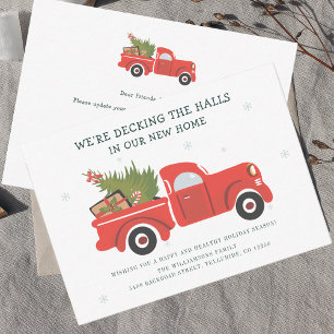 We Moved Christmas Holiday Moving Announcement