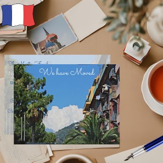 We moved - Nice -France