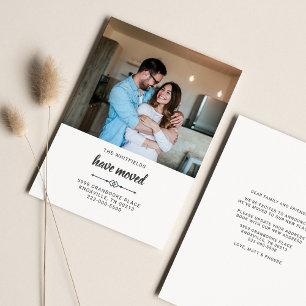 We Moved Photo Family Address Change Moving Card