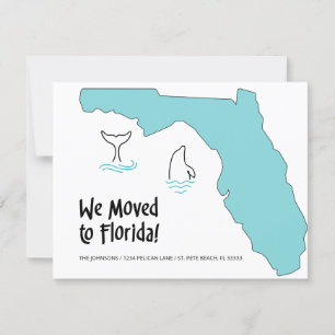 We Moved to Florida Map and Dolphins New Address Announcement