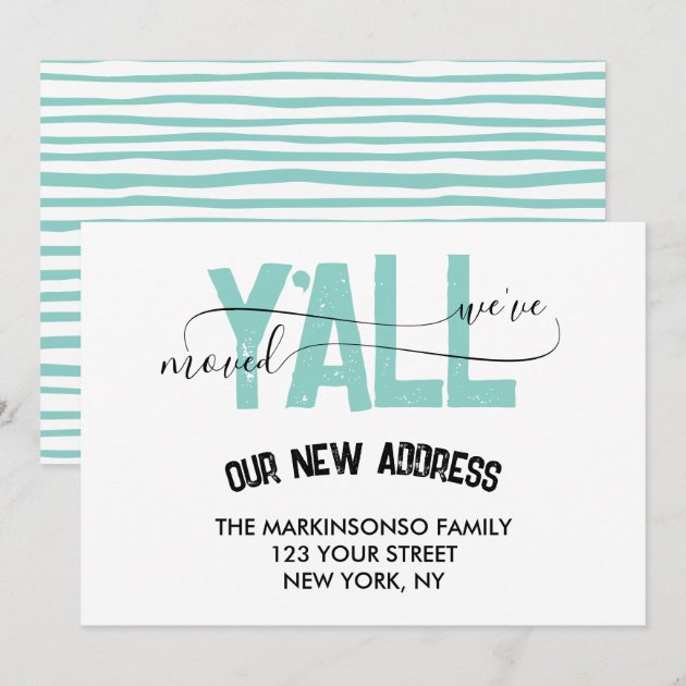 We Moved Y’all Moving Announcement