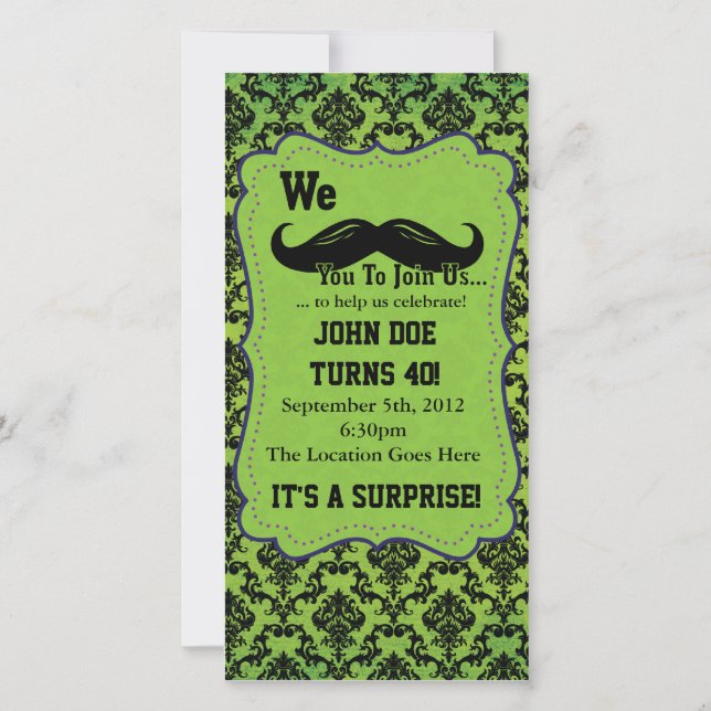 We Mustache You to Join Us! (Front)