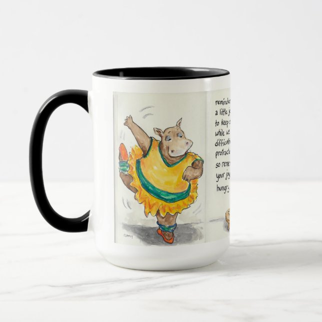 We need a little joy regularly mug (Left)