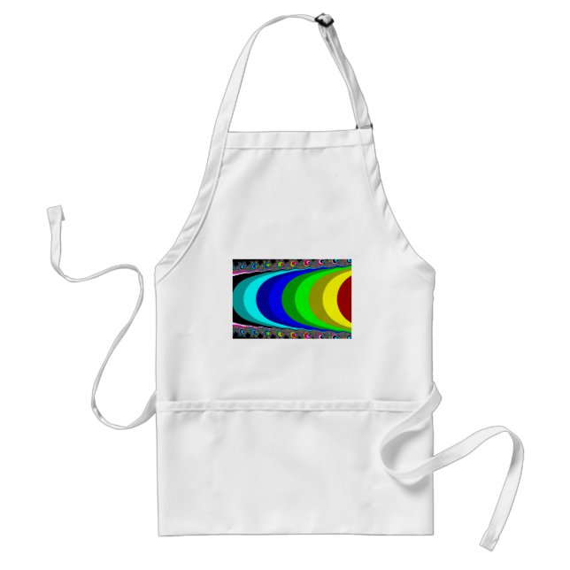 We need a rainbow adult apron (Front)