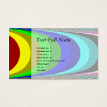 We need a rainbow business card