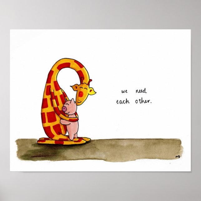 We need each other - Poster (Front)