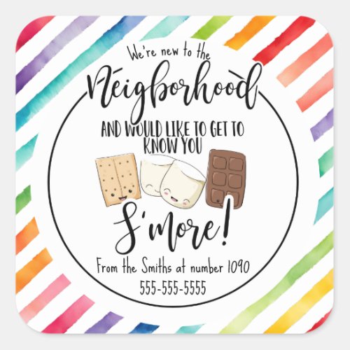 We need smore nurses nurse appreciation week square sticker