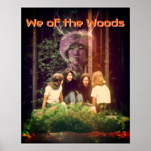 We of the Woods Vintage Fake Film Poster
