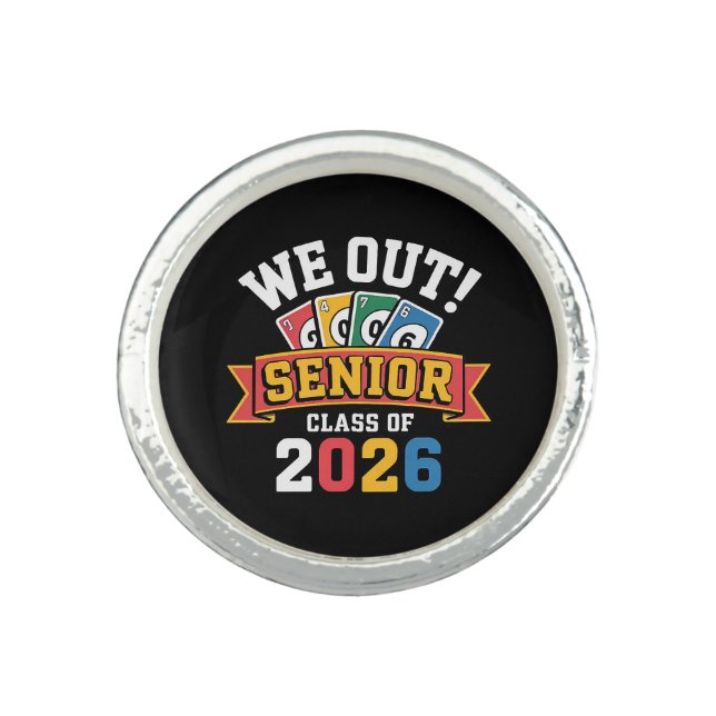 We Out Senior Class Of 2026 Ring (Front)