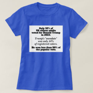 We Outnumber Them No Kings Anti-Trump Protest T-Shirt