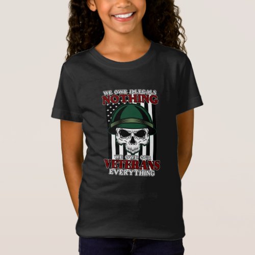 We Owe Our Veterans Happy Veteran Day Support T_Shirt