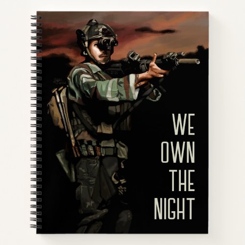 We Own the Night Notebook