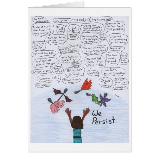 We Persist Cards (Front)