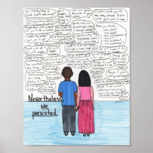 We Persisted Infertility Poster