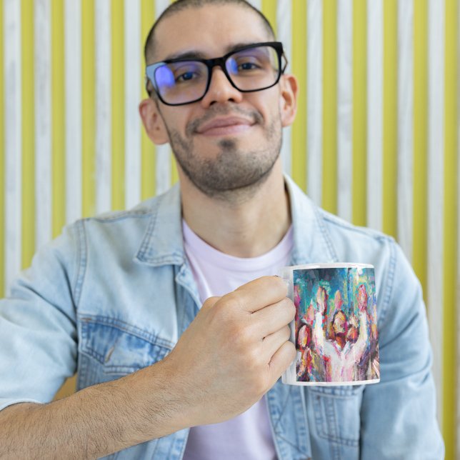 We Praise Thee Abstract Coffee Mug (Creator Uploaded)