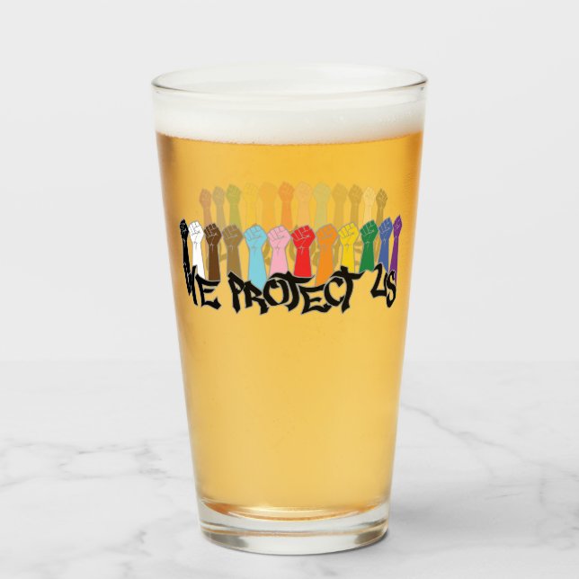 We Protect Us Glass (Front Filled)